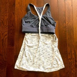 Lululemon tank twist built in bra